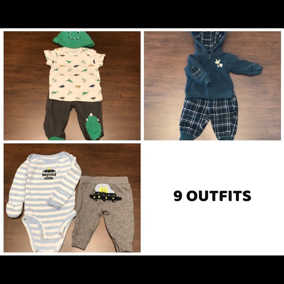 Newborn Boy Clothing Lot - Picture 2 of 5